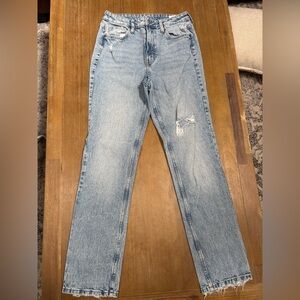 H&M Classic Blue Straight Leg Jeans